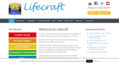 Desktop Screenshot of lifecraft.org.uk